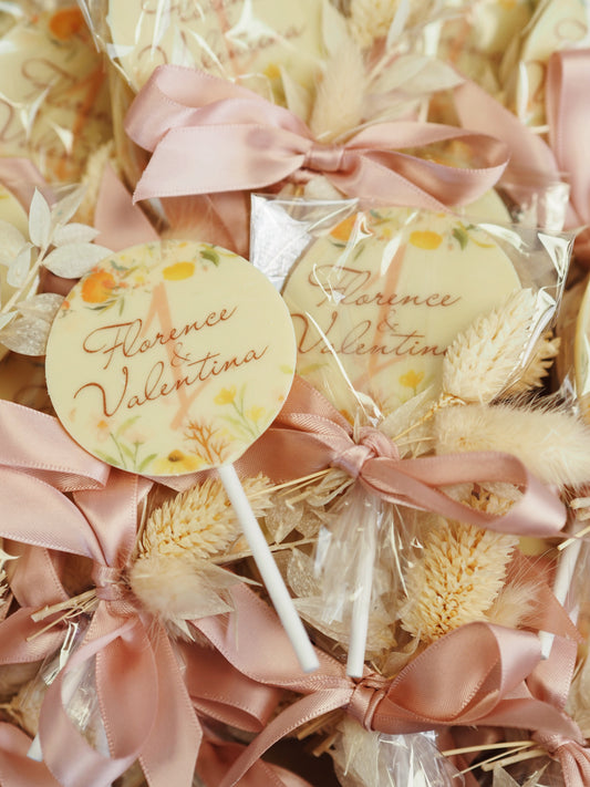 Dried Flower Lollipops/Discs